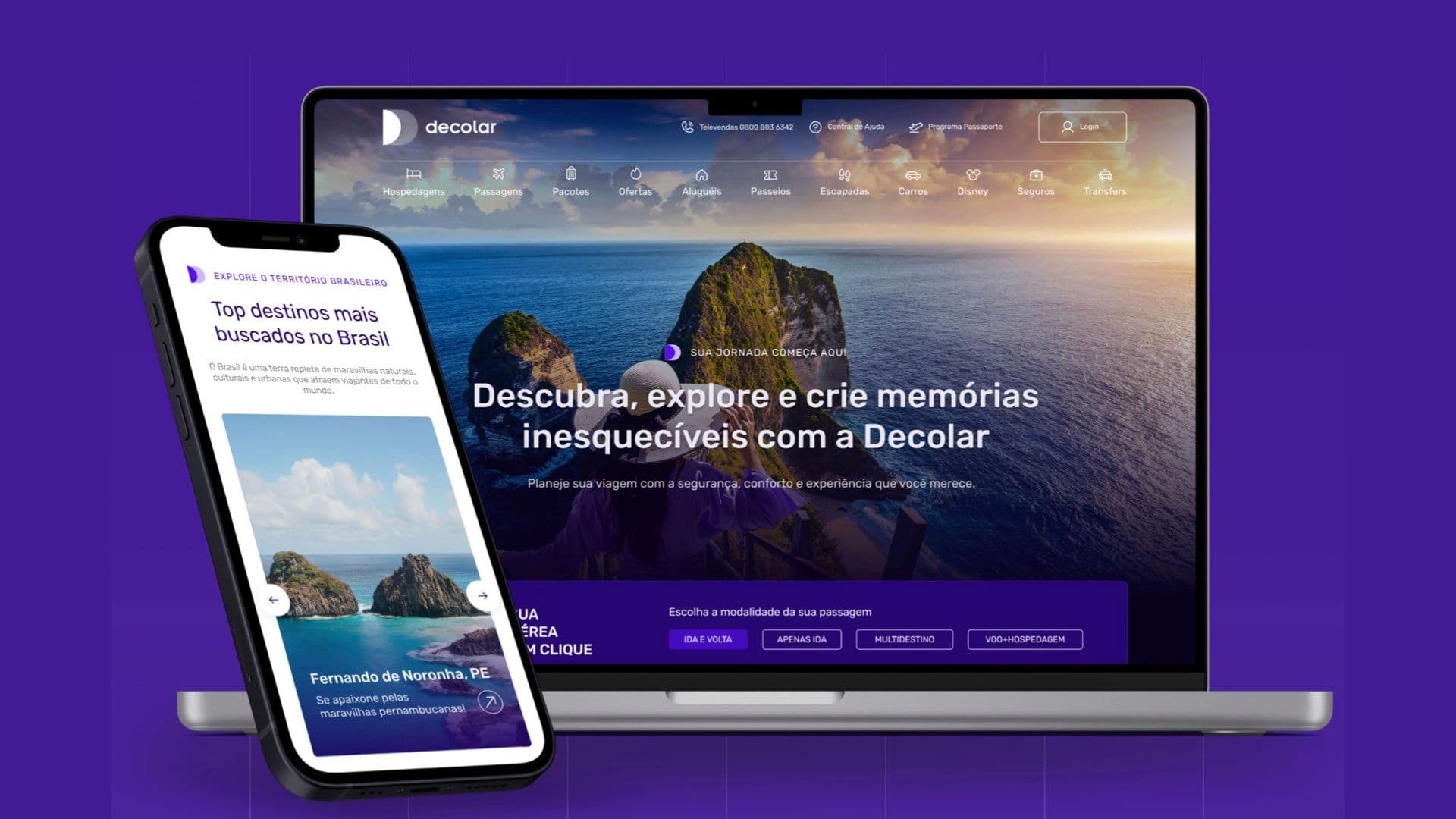 Decolar: Travel Booking Website & WebApp with Smart Search Suggestions