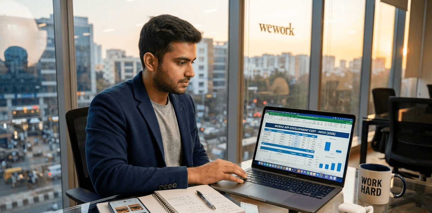 How Much Does It Cost to Build a Mobile App in India in 2026?